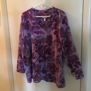 Denim & co heavenly jersey long sleeved top